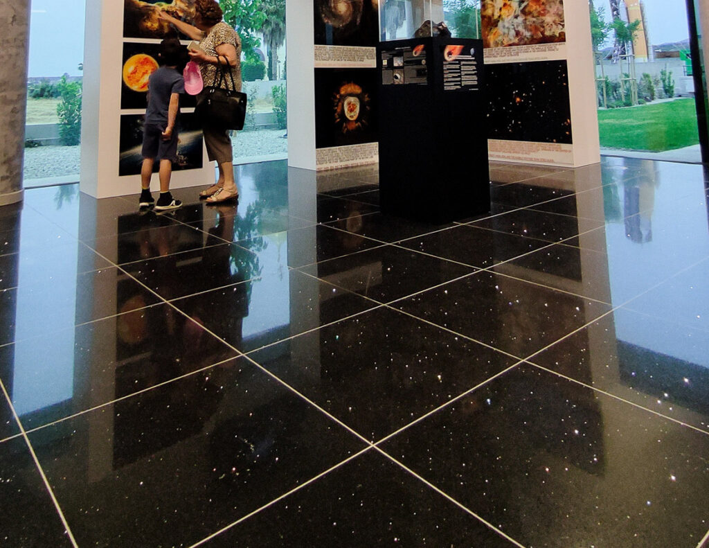 pavimento del planetario